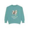 american-eskimo-dog-sweatshirt-seafoam American Eskimo Dog Sweatshirt, Seafoam, front view