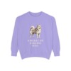 american-eskimo-dog-sweatshirt-violet American Eskimo Dog Sweatshirt, Violet, front view