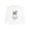 american-eskimo-dog-sweatshirt-white American Eskimo Dog Sweatshirt, White, front view