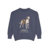 American Foxhound Latin Sweatshirt, Denim, front view