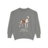 American Foxhound Latin Sweatshirt, Grey, front view