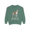 American Foxhound Sweatshirt, Light Green, front view