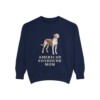 American Foxhound Mom Sweatshirt, True Navy, front view