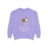 American Foxhound Mom Sweatshirt, Violet, front view