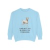 American Hairless Terrier Sweatshirt, Chambray, front view
