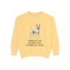 American Hairless Terrier Dad Sweatshirt, Butter, front view