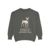 American Hairless Terrier Dad Sweatshirt, Pepper, front view