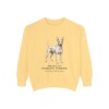 American Hairless Terrier Latin Sweatshirt, Butter, front view