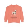 American Hairless Terrier Latin Sweatshirt, Terracotta, front view