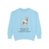 american-hairless-terrier-sweatshirt-mom-chambray American Hairless Terrier Mom Sweatshirt, Chambray, front view