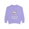 American Hairless Terrier Sweatshirt, Violet, front view