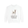 American Hairless Terrier Sweatshirt, White, front view
