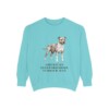 american-staffordshire-terrier-sweatshirt-dad-chalky-mint American Staffordshire Terrier Dad Sweatshirt, Chalky Mint, front view