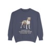 american-staffordshire-terrier-sweatshirt-dad-denim American Staffordshire Terrier Dad Sweatshirt, Denim, front view