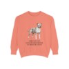 american-staffordshire-terrier-sweatshirt-dad-terracotta American Staffordshire Terrier Dad Sweatshirt, Terracotta, front view