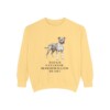 American Staffordshire Terrier Humor Sweatshirt, Butter, front view