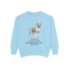 American Staffordshire Terrier Humor Sweatshirt, Chambray, front view
