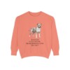 American Staffordshire Terrier Humor Sweatshirt, Terracotta, front view