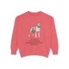 American Staffordshire Terrier Humor Sweatshirt, Watermelon, front view
