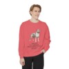 American Staffordshire Terrier Humor Sweatshirt, Watermelon, person 1 front