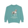 American Staffordshire Terrier Sweatshirt, Seafoam, front view