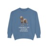 american-water-spaniel-sweatshirt-blue-jean American Water Spaniel Sweatshirt, Blue Jean, front view