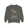 American Water Spaniel Dad Sweatshirt, Pepper, front view