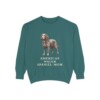 american-water-spaniel-sweatshirt-mom-blue-spruce American Water Spaniel Mom Sweatshirt, Blue Spruce, front view
