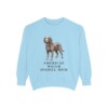 american-water-spaniel-sweatshirt-mom-chambray American Water Spaniel Mom Sweatshirt, Chambray, front view