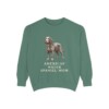 american-water-spaniel-sweatshirt-mom-light-green American Water Spaniel Mom Sweatshirt, Light Green, front view