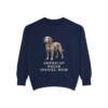 american-water-spaniel-sweatshirt-mom-true-navy American Water Spaniel Mom Sweatshirt, True Navy, front view