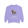 american-water-spaniel-sweatshirt-mom-violet American Water Spaniel Mom Sweatshirt, Violet, front view