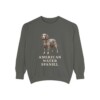 american-water-spaniel-sweatshirt-pepper American Water Spaniel Sweatshirt, Pepper, front view