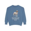 Anatolian Shepherd Dad Sweatshirt, Blue Jean, front view