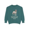 Anatolian Shepherd Dad Sweatshirt, Blue Spruce, front view
