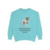 Anatolian Shepherd Dad Sweatshirt, Chalky Mint, front view