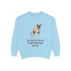 Anatolian Shepherd Dad Sweatshirt, Chambray, front view