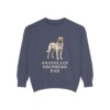 Anatolian Shepherd Dad Sweatshirt, Denim, front view