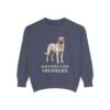 Anatolian Shepherd Sweatshirt, Denim, front view