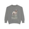 Anatolian Shepherd Humor Sweatshirt, Grey, front view