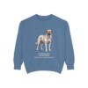 anatolian-shepherd-sweatshirt-latin-blue-jean Anatolian Shepherd Latin Sweatshirt, Blue Jean, front view