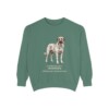 anatolian-shepherd-sweatshirt-latin-light-green Anatolian Shepherd Latin Sweatshirt, Light Green, front view