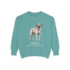 anatolian-shepherd-sweatshirt-latin-seafoam Anatolian Shepherd Latin Sweatshirt, Seafoam, front view