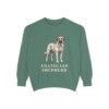 Anatolian Shepherd Sweatshirt, Light Green, front view