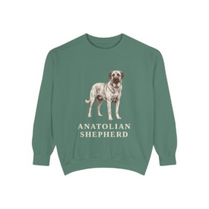 Anatolian Shepherd Sweatshirt, Light Green, front view