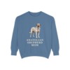 Anatolian Shepherd Mom Sweatshirt, Blue Jean, front view
