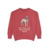 Anatolian Shepherd Mom Sweatshirt, Crimson, front view