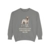 Anatolian Shepherd Mom Sweatshirt, Grey, front view