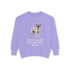 Anatolian Shepherd Mom Sweatshirt, Violet, front view
