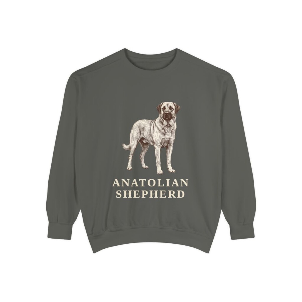 Anatolian Shepherd Sweatshirt, Pepper, front view